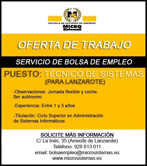 empleo en fuerteventura